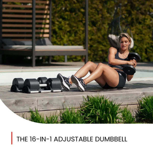 ProFit Max Smart Dumbbells - 5-80 lbs Digital Adjustment