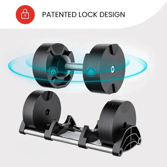 ProFit Max Smart Dumbbells - 5-80 lbs Digital Adjustment