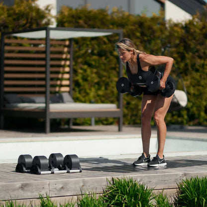 ProFit Max Smart Dumbbells - 5-80 lbs Digital Adjustment